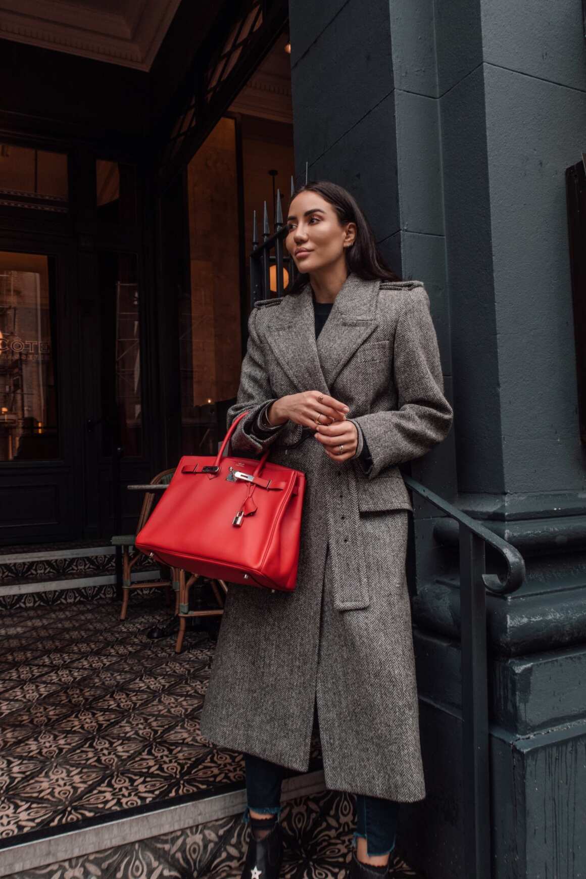 style red birkin