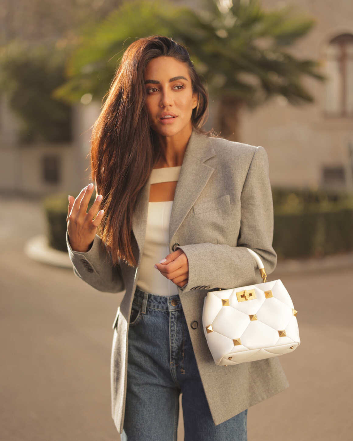 Denim Skirt and Rust Coat  Louis vuitton twist bag, Louis vuitton