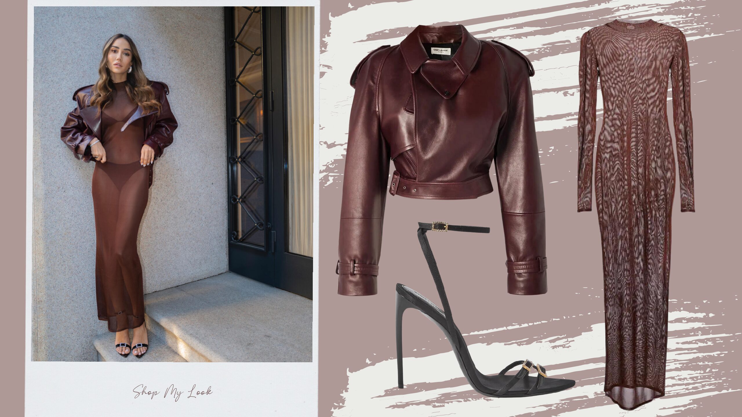 SAINT LAURENT: leather jacket - Black | SAINT LAURENT jacket 484284Y5YA2  online at GIGLIO.COM