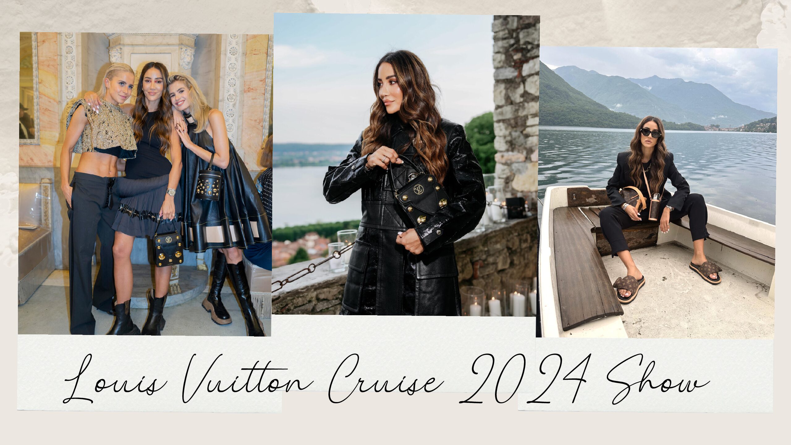 Louis Vuitton Cruise 2024 Show at Isola Bella - Glam & Glitter