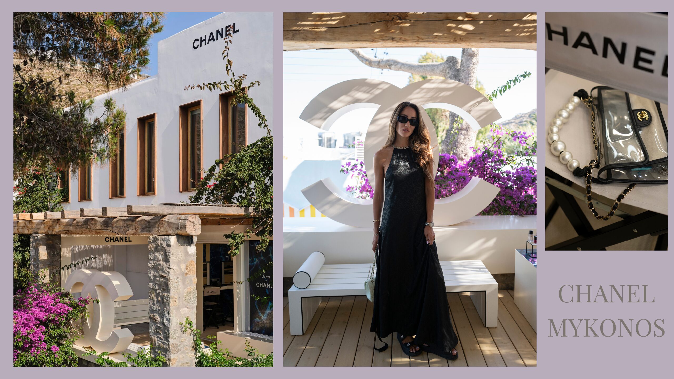 Mykonos With Chanel Beauty - Glam & Glitter