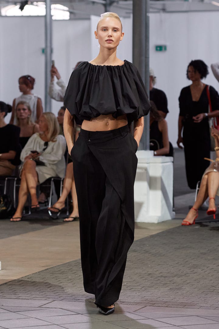 7-trends-to-know-from-copenhagen-fashion-week-ss25-tamara-kalinic-bubble-hems-top