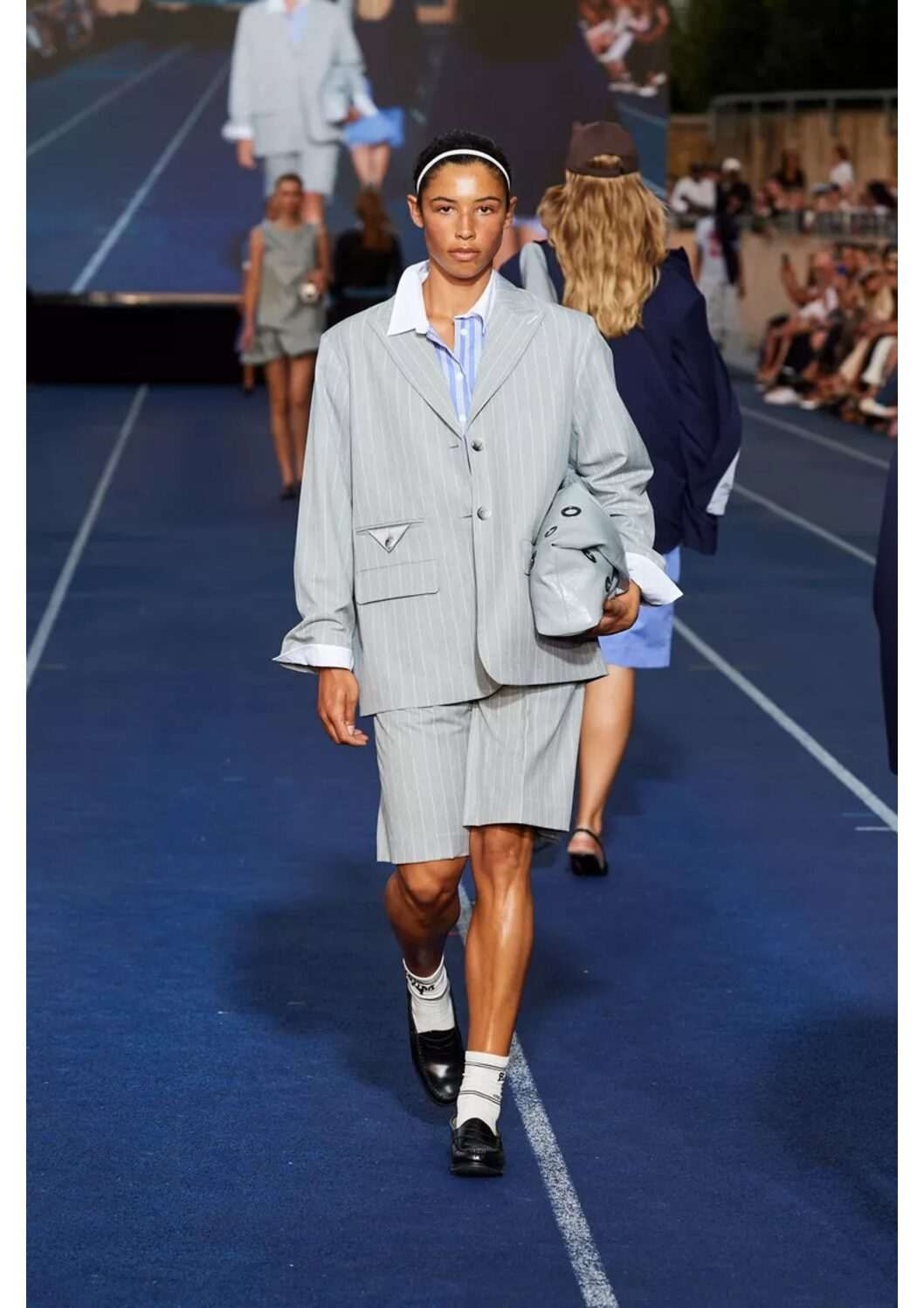 7-trends-to-know-from-copenhagen-fashion-week-ss25-tamara-kalinic-long-shorts-runway