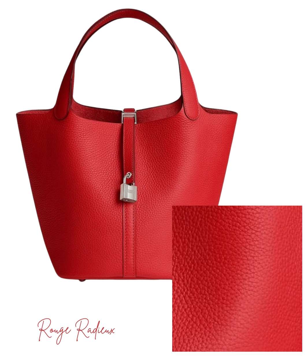 【HERMES】レアカラー★Rouge Radieux Petite Course stitch bag The newest color from Hermès Spring/Summer 2025 collection